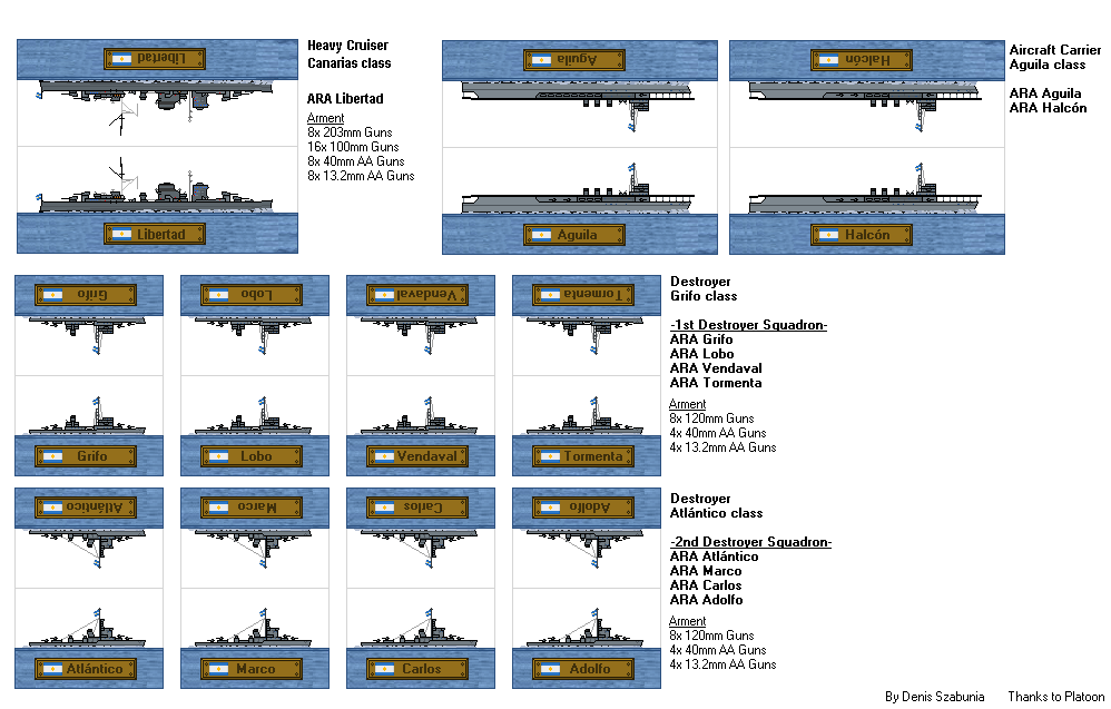 Argentinian Navy (1940-1950s)